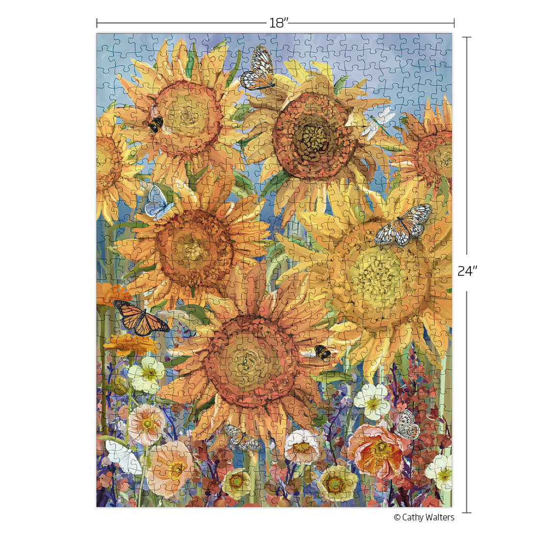 Sunflowers 500 Piece Puzzle