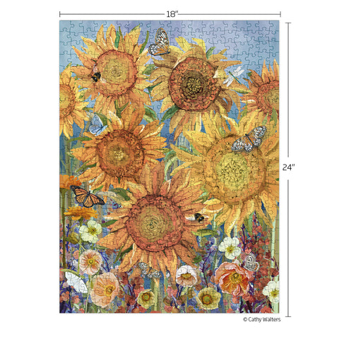 Sunflowers 500 Piece Puzzle