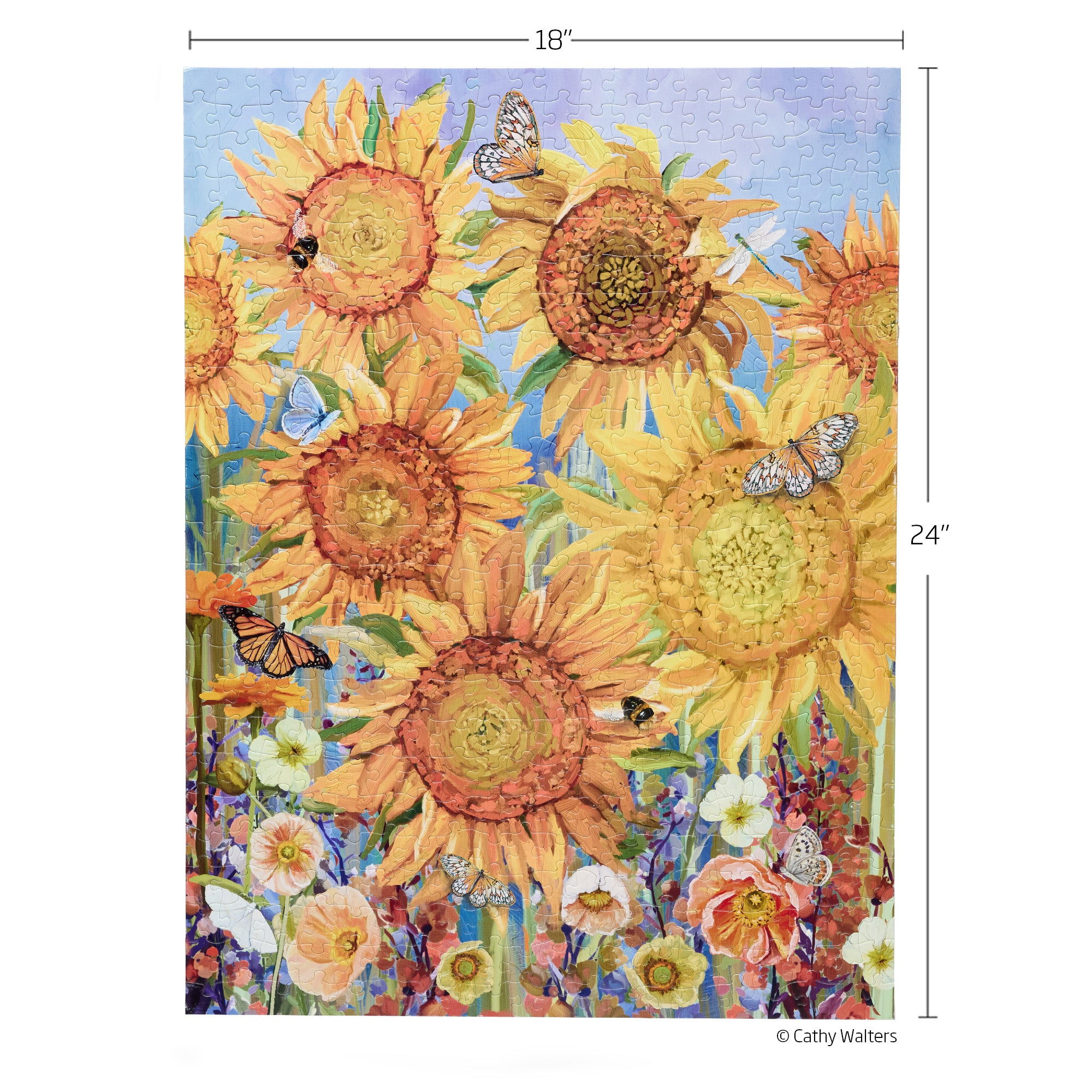 Sunflowers 500 Piece Puzzle