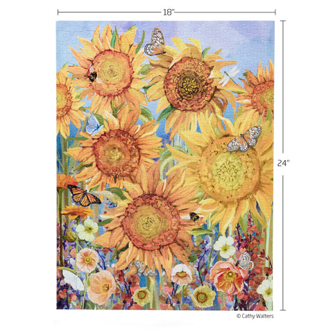 Sunflowers 500 Piece Puzzle