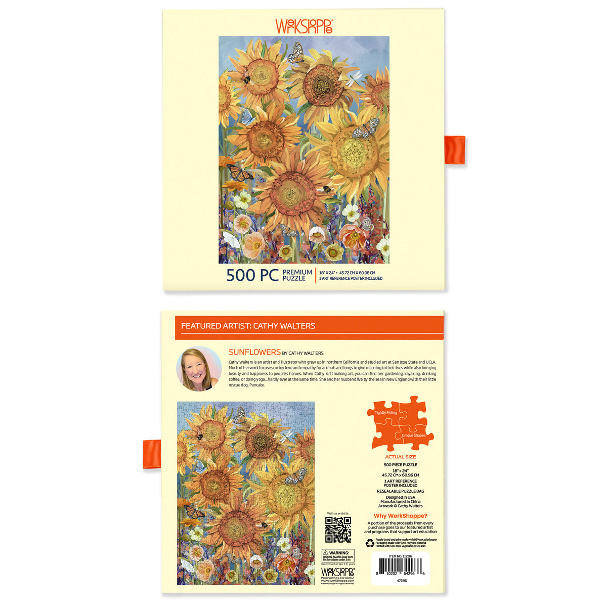 Sunflowers 500 Piece Puzzle