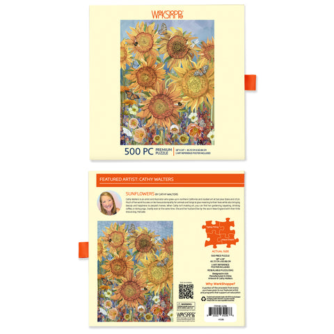 Sunflowers 500 Piece Puzzle