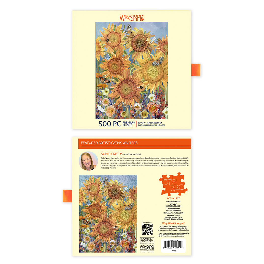 Sunflowers 500 Piece Puzzle