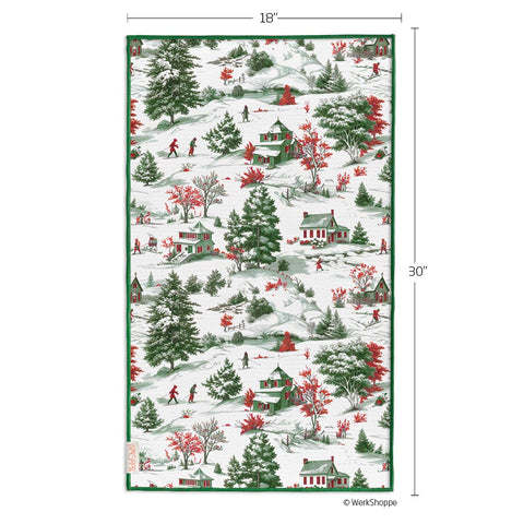 Cross-Country Toile Microfiber Towel