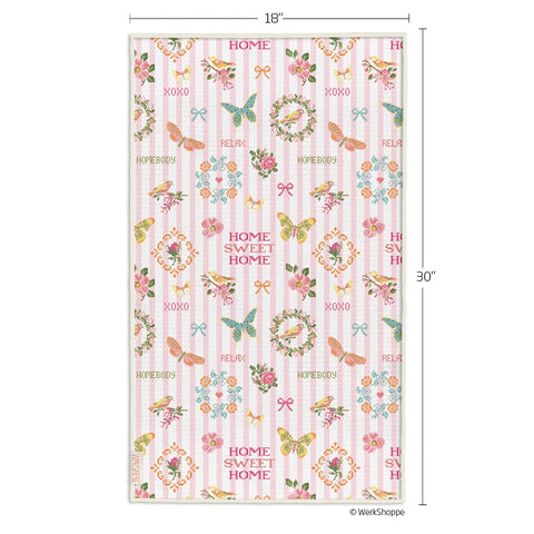 Home Sweet Home Microfiber Towel