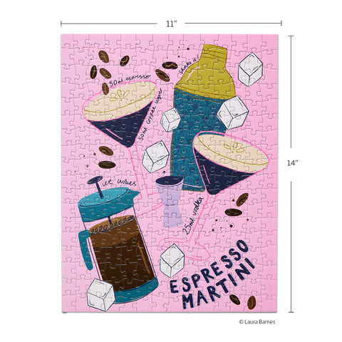 Cocktail Classics 250 Piece Puzzle Set