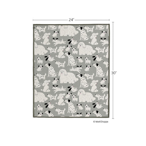 Gray & Black Dogs Pet Drying Towel, washable microfiber dog drying towel set, dog lovers gifts, animal lovers gifts