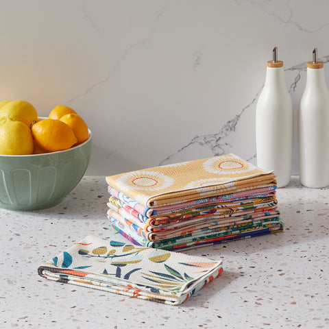 Art by Annick Schmidt-Reichardt, cleaning day towel, retro kitchen towel, reversible microfiber towels, artistic kitchen towels, kitchen towels
eco-friendly microfiber towels, ultra-absorbent, quick drying