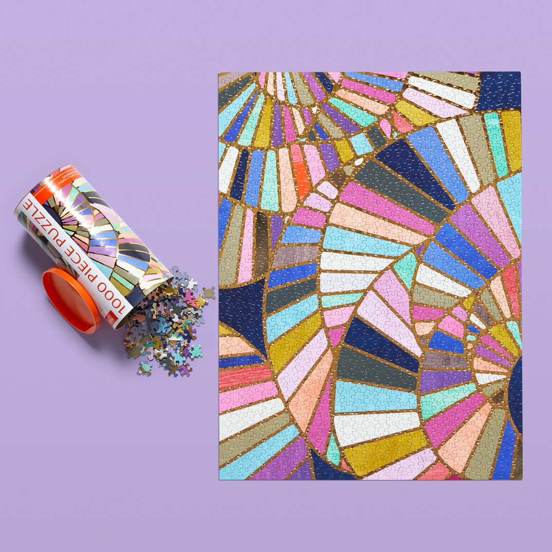 Spiral Staircases Gold Foil | 1000 Piece Puzzle