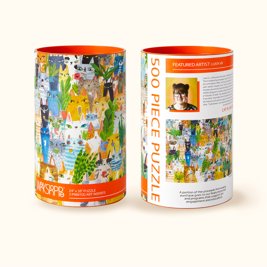 Cat Plant Exchange | 500 Piece Puzzle