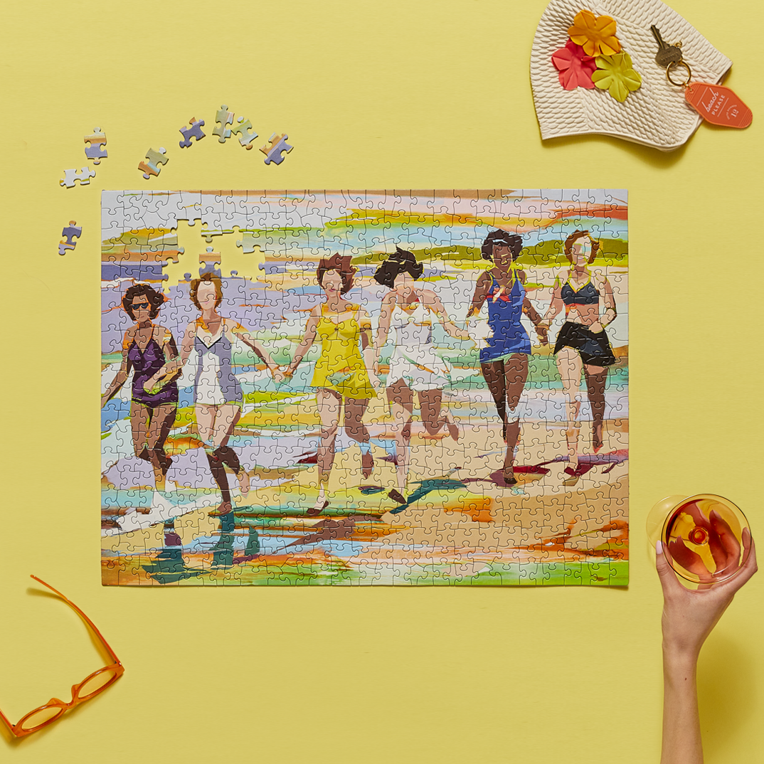 Sunset Swim | 500 Piece Puzzle