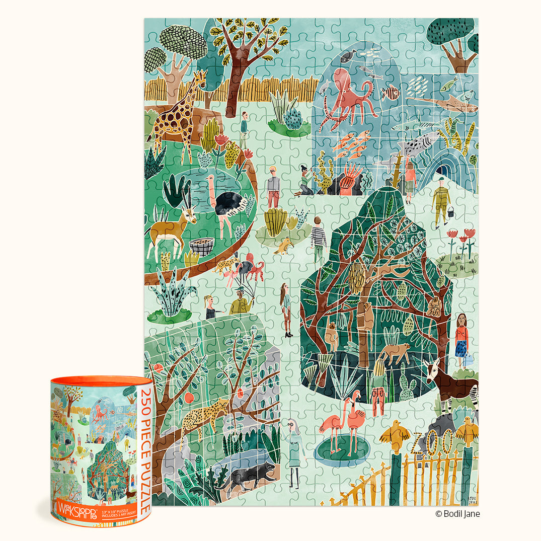 Zoo Day | 250 Piece Jigsaw Puzzle