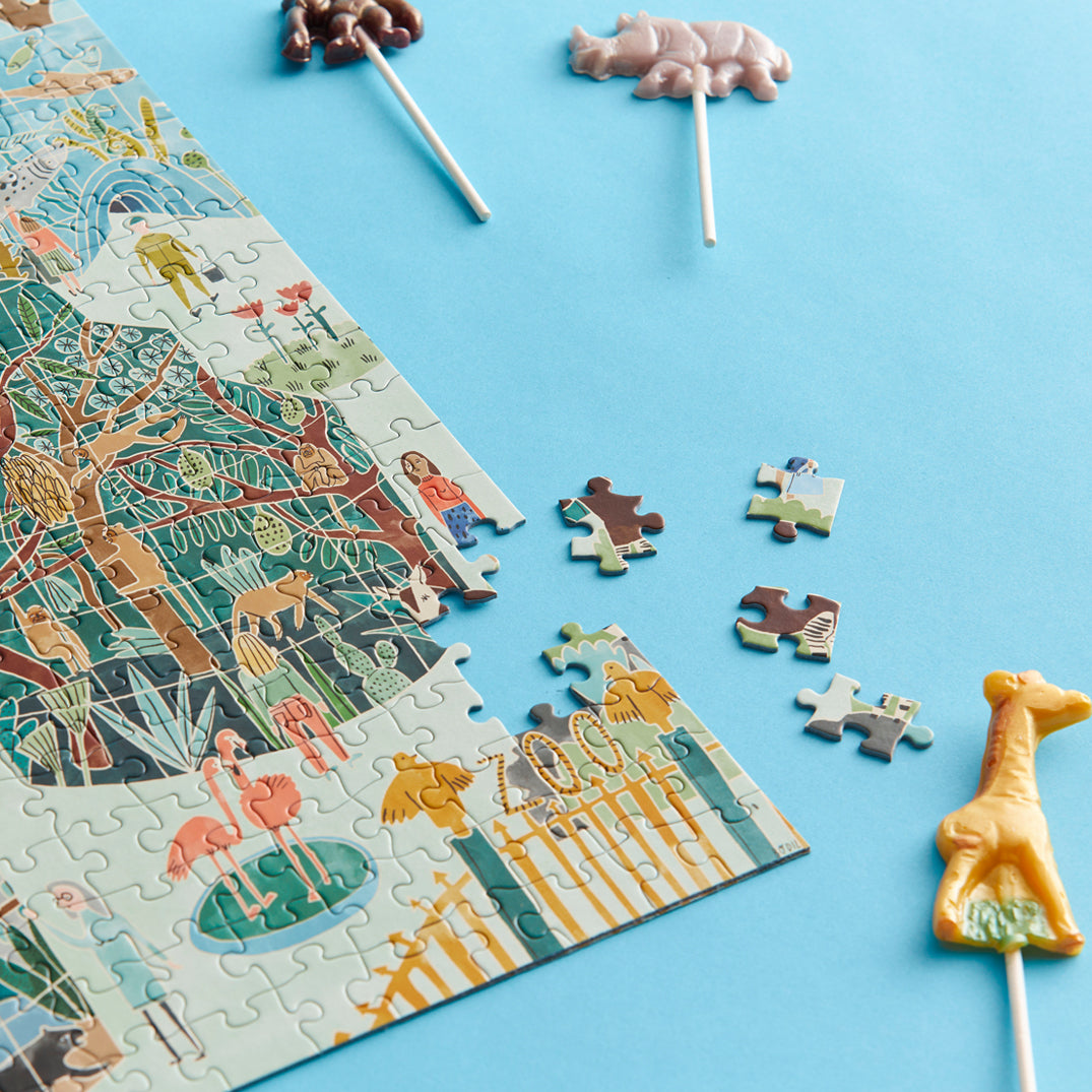 Zoo Day | 250 Piece Jigsaw Puzzle