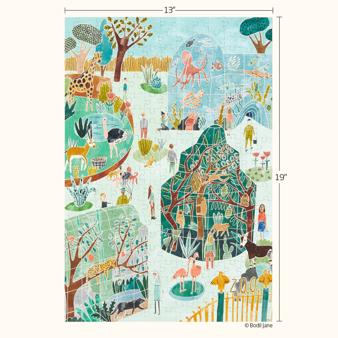 Zoo Day | 250 Piece Jigsaw Puzzle