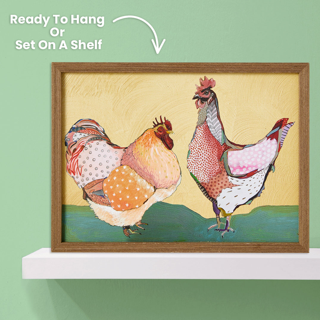 Hennie & Roo | Framed Canvas Art