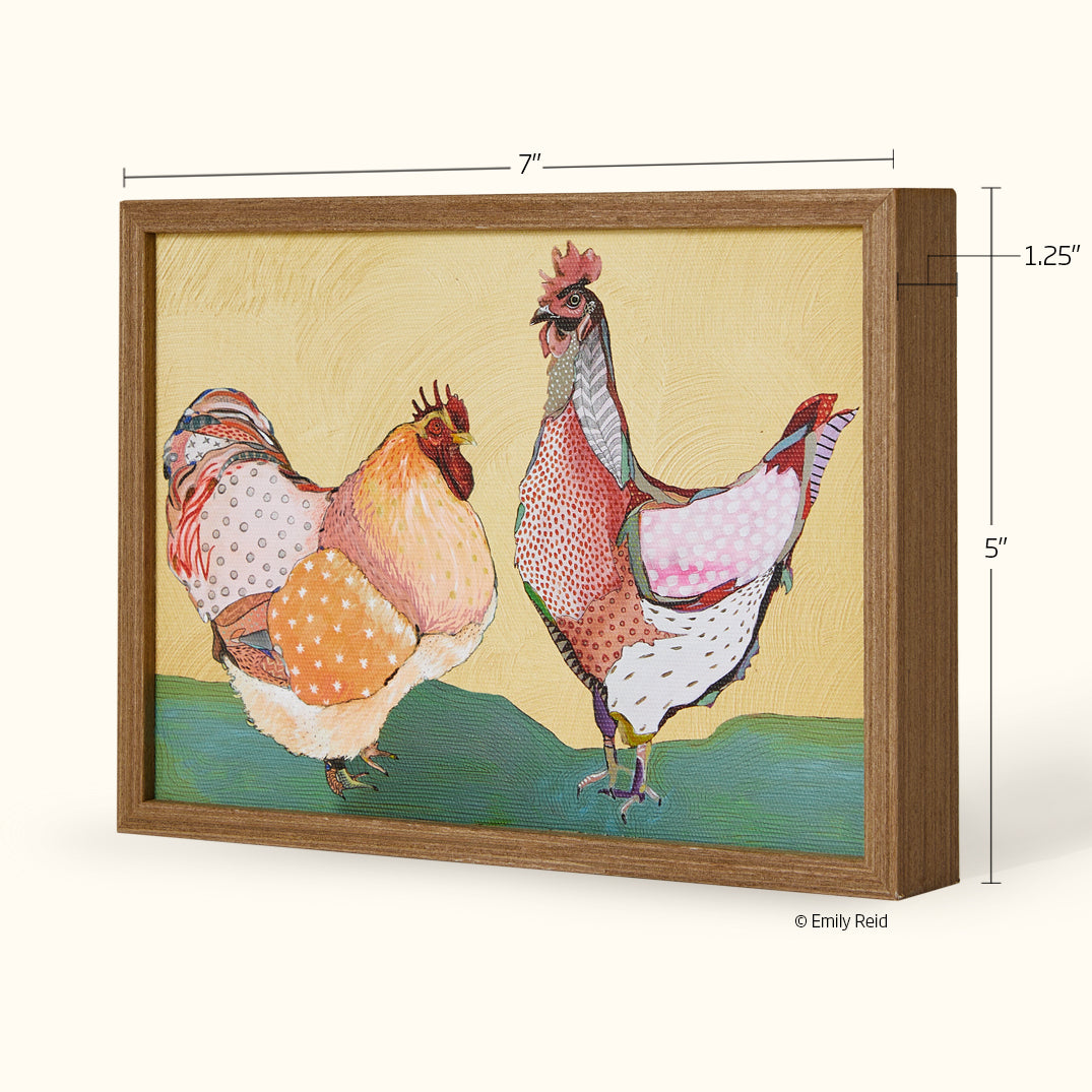Hennie & Roo | Framed Canvas Art