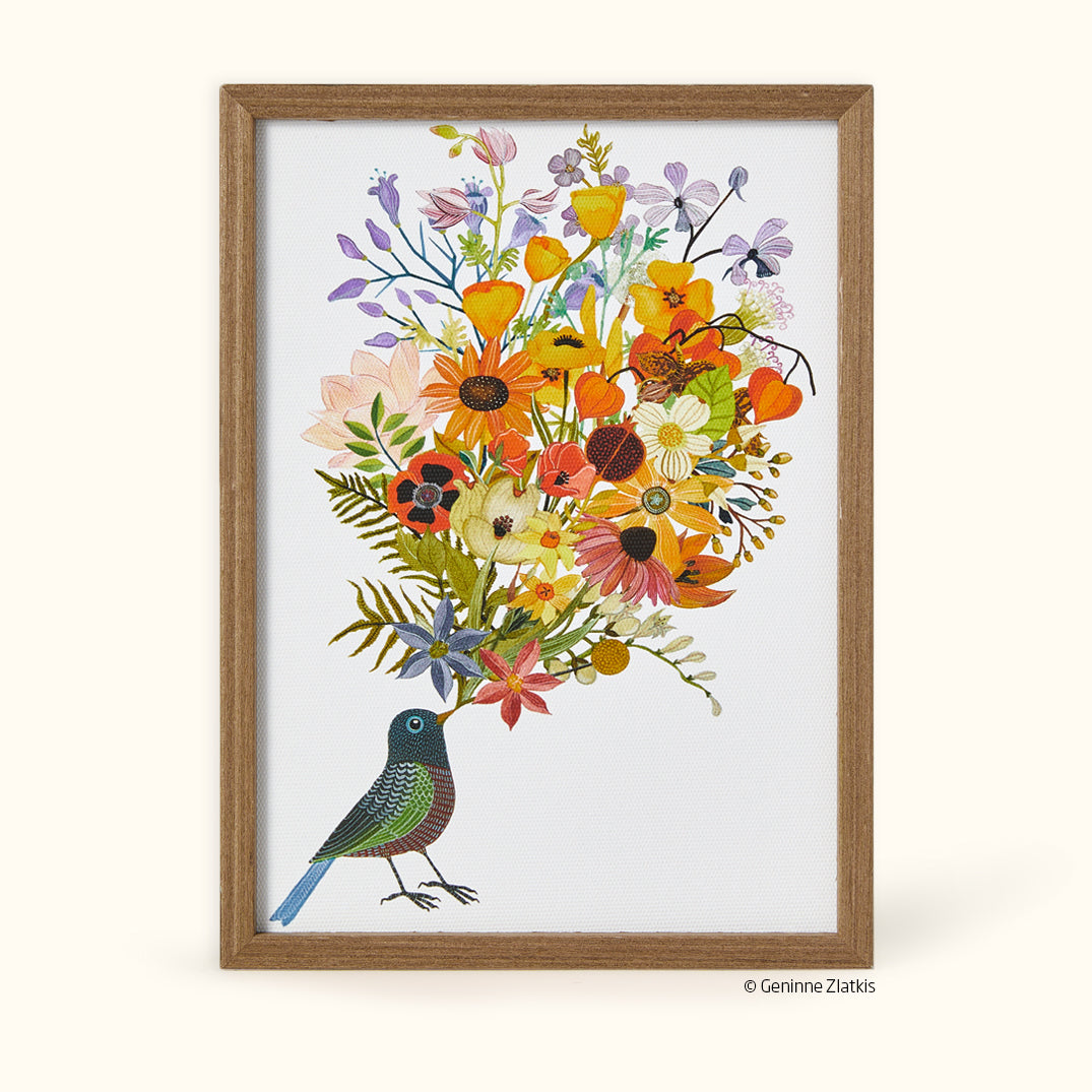 Bouquet | Framed Canvas Art