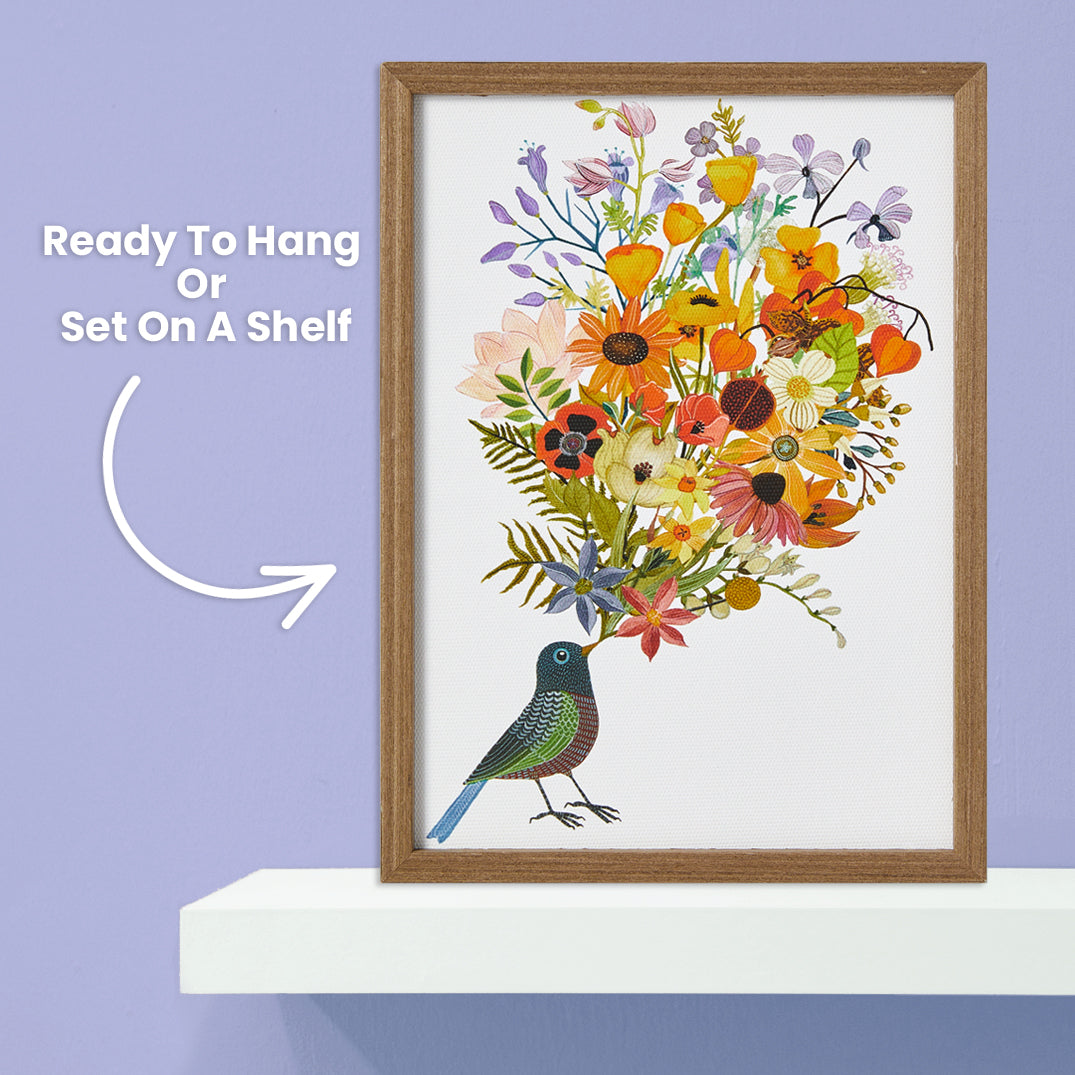 Bouquet | Framed Canvas Art