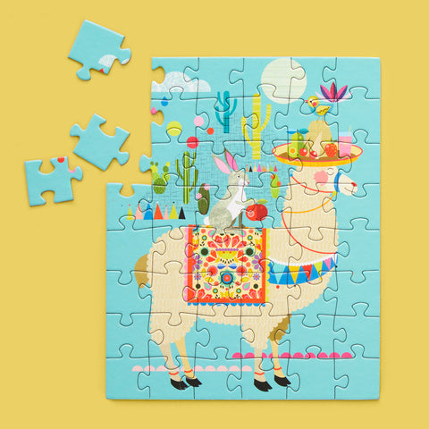 Llama Llyft 48 Piece Jigsaw Puzzle Snax