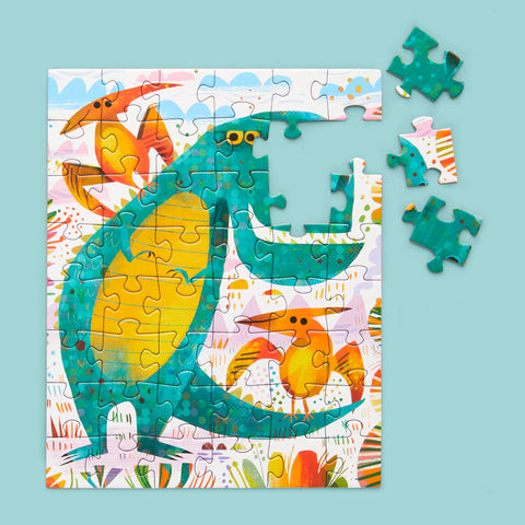 T-Rex and Friends 48 Piece Jigsaw Puzzle Snax