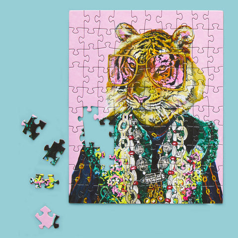 Rose Colored Glasses 100 Piece Jigsaw Puzzle